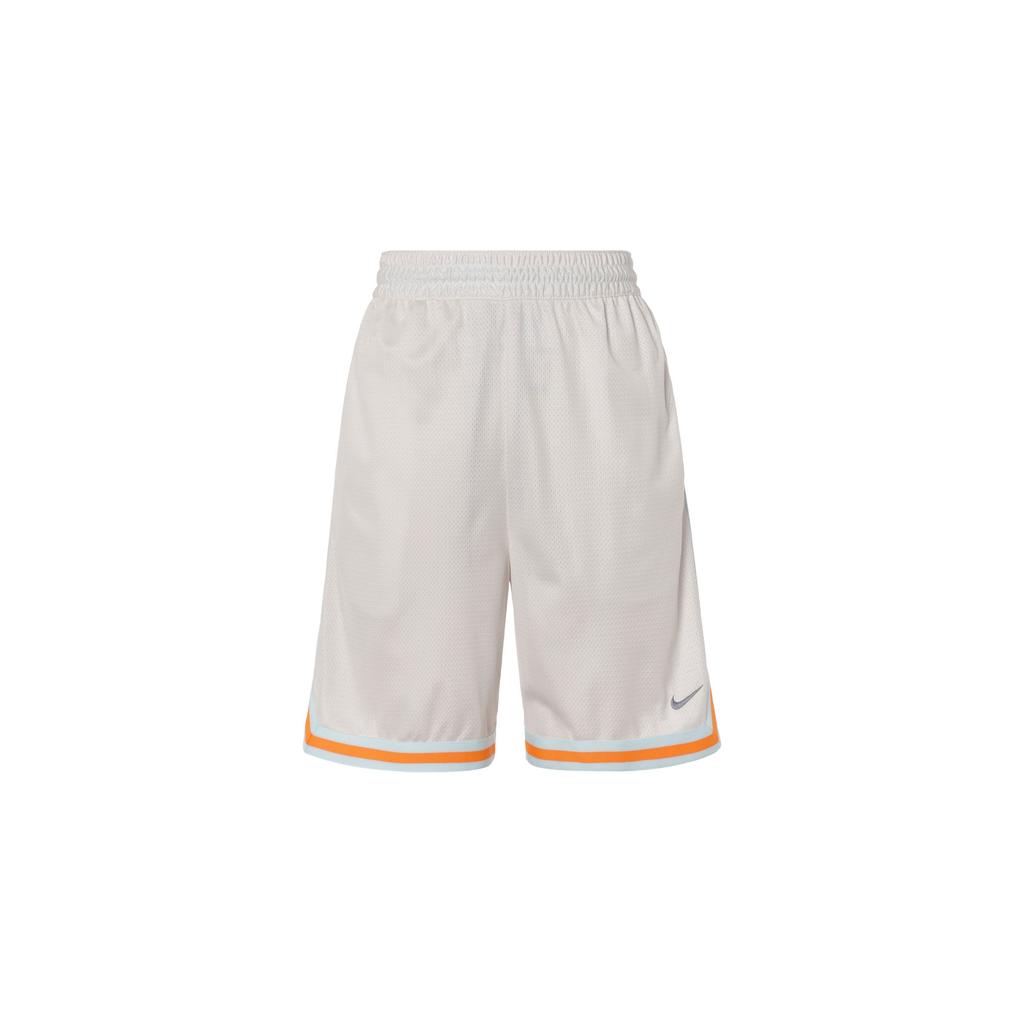 Nike Dri-FIT Solid Mid-Waist Quick-Dry Comfortable Loose Casual Five-Point Basketball Shorts Men shorts Phantom-Grey White FN2652-030