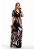 Women's Plus Size Floor-Length Beach Vacation Dress (M-5XL)