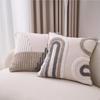 Bohemian Cotton Linen Throw Pillow with Tassels - Sofa & Bed Backrest Cushion Cover with Insert