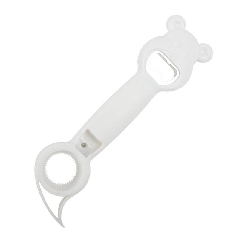 Convenient Beer Bottle Opener Plastic Texture Beer Caps Opener Camping Tool Suitable for Various Type of Cold Beverages