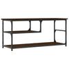 Vidaxl TV Stand, Brown Oak, 103X38X46.5 Cm