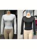 European & American Women's Autumn/Winter Slim Long Sleeve Top – Sexy & Warm Base Layer