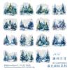 6 styles 30 pcs Twilight forest Series sticker Decorative Diy Diary Album Scrapbooking Material Junk Journal Supplies