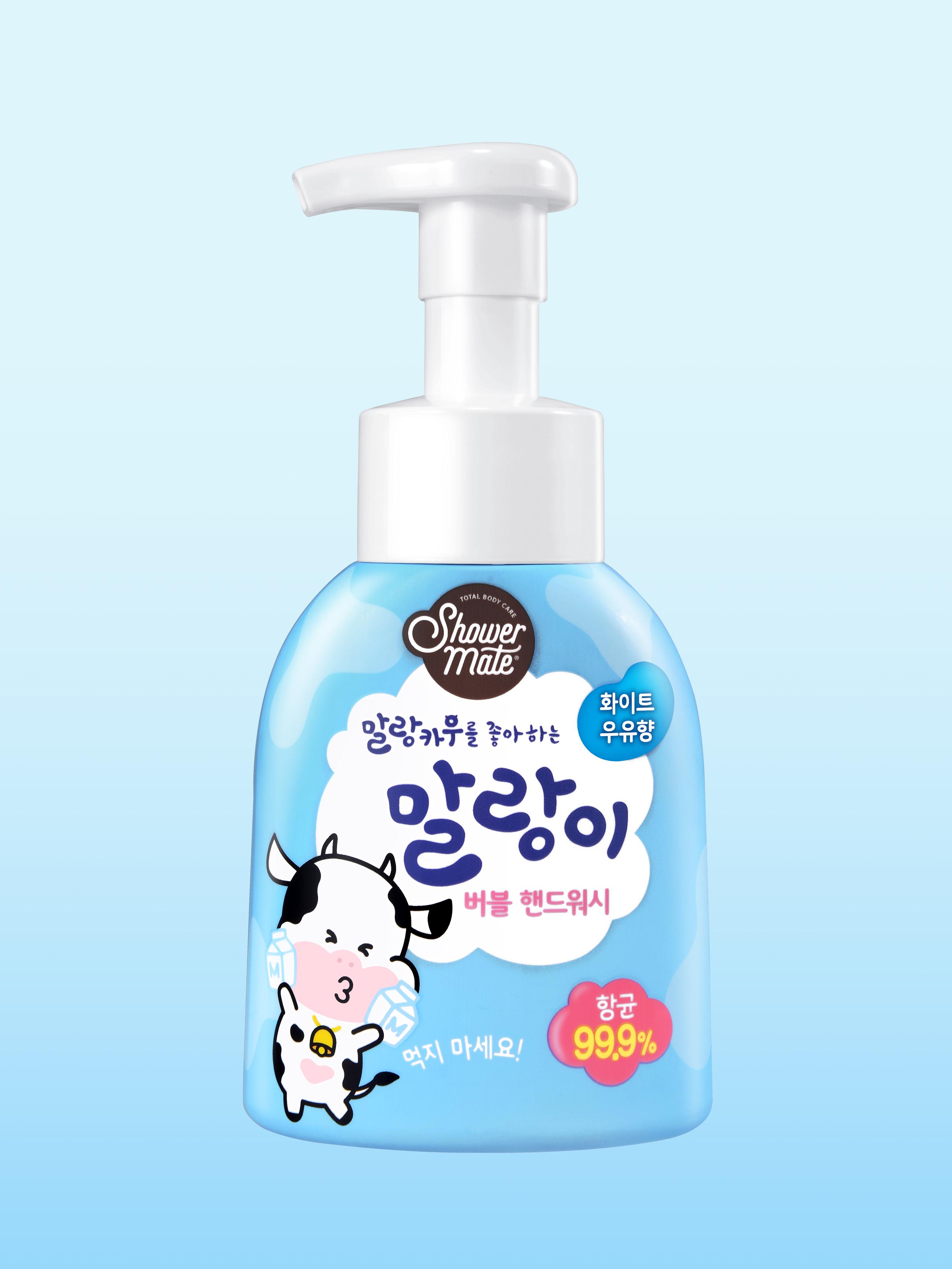 Shower Mate Malangi Белый Молочный Аромат Мыло для Рук 300 мл 1ea