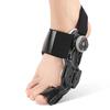 Korektor bunionů unisex chodidla hallux valgus rovnátka otočný oddělovač prstů na nohou nastavitelný korektor prstů na pedikúru