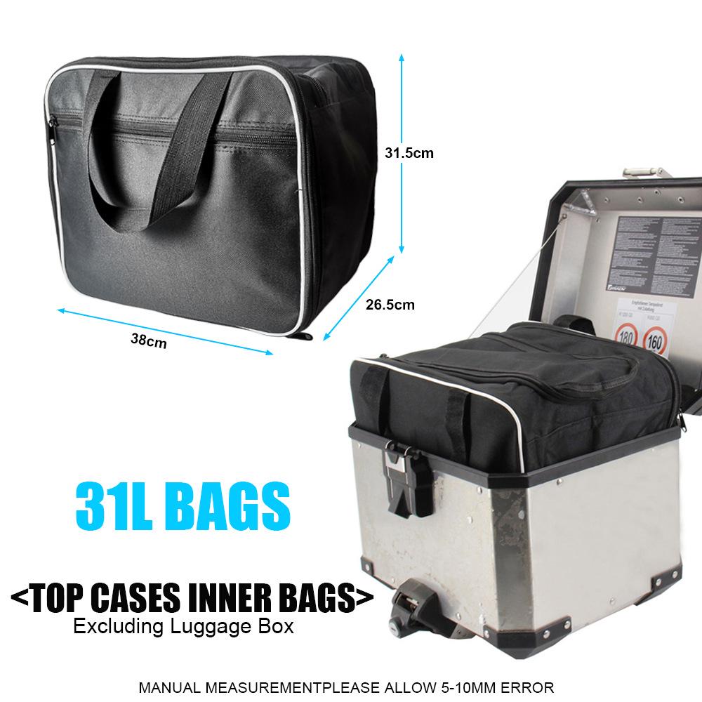 BMW R1200GS ADV Black Motorcycle Luggage Bag Liner Set
