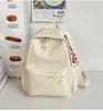 Schoolbag Japanese Ins Wind Soft Girl Cute Backpack Small Simple Casual College Student Lightweight Fresh Backpack