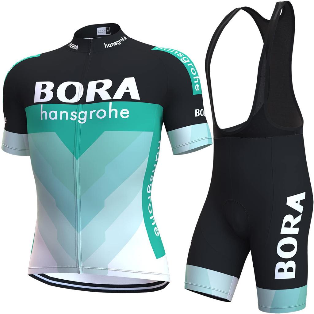 Cycling Suit Short Sleeve Suit Summer Tour De France Team Shirt Cycling Short Top Strap Shorts Quick Drying Breathable Men 2026