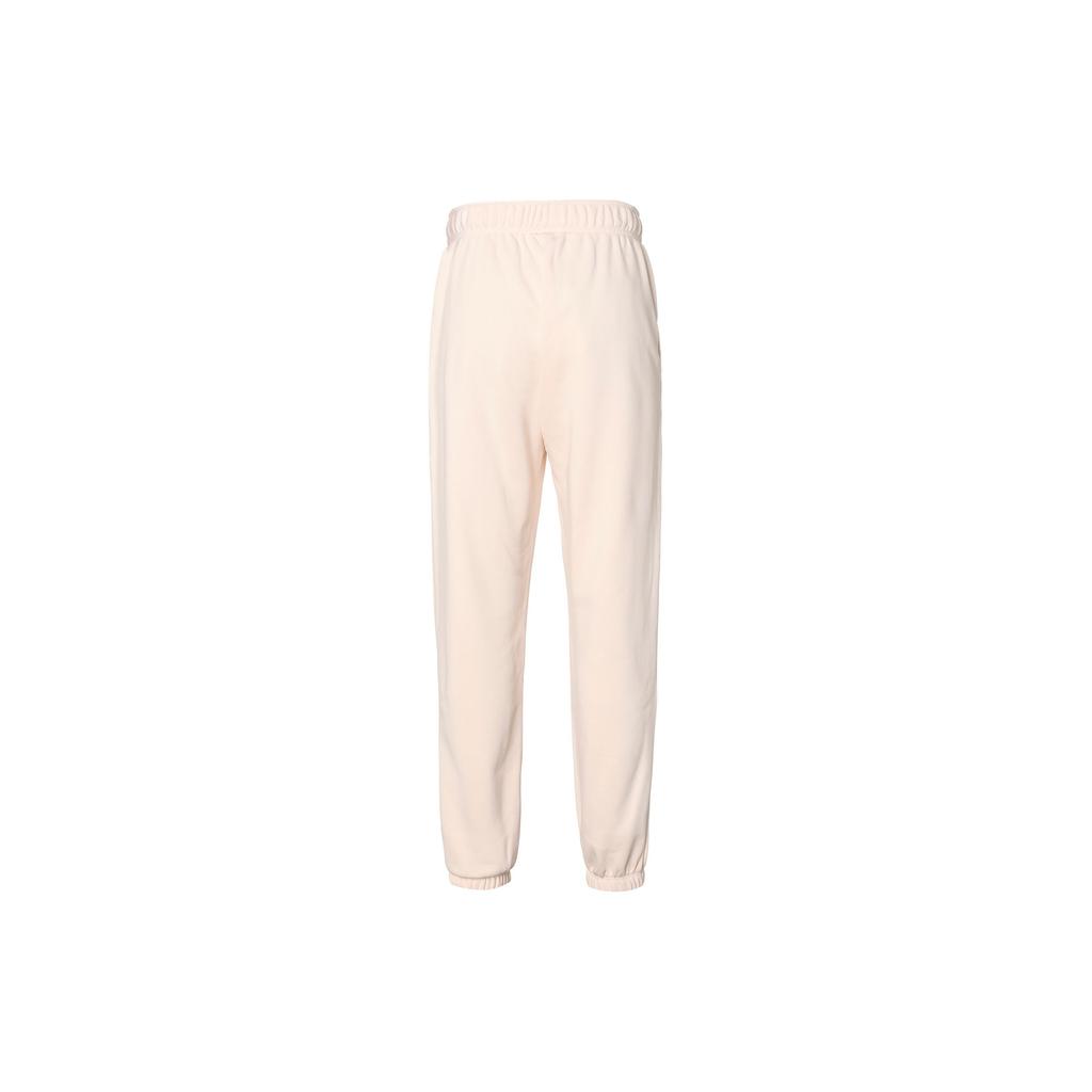 Nike Side Letter High Waist Lace-Up Casual Fleece Knit Sports Pants Women Pants Ice-Pomegranate FB8052-838