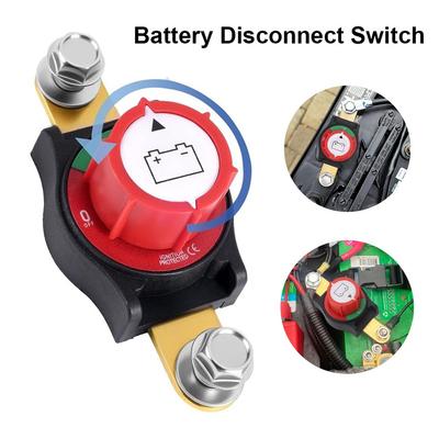 12-48V Heavy Duty Side Post Battery Disconnect Switch On/Off  For Car Boat Truck