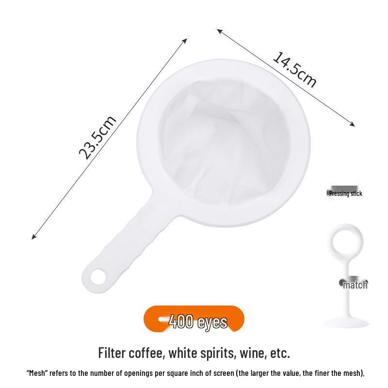 Premium Multi-functional Kitchen Sieve: Carefully Selected Filter Mesh for Soy Milk and More