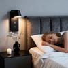 Nordic Rotatable LED Bedside Wall Lamp - Creative, Eye-Friendly, Perfect for Reading and Atmosphere.