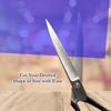 10Pcs DIY Color Filter Gel Film 0.3mm Thickness A4 Transparent PVC Sheet Clear Transparent Photography Flash Filter