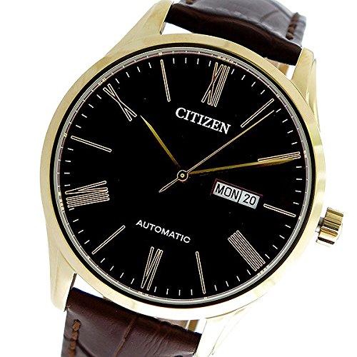 

Автоматические мужские часы Citizen NH8363-14X коричневые