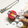 Stainless Steel Jar Opener with Adjustable Grip Non-Slip Can Opener for Tight Lids Ergonomic Bottle Opener Kitchen Tool Creative Multi-Functional