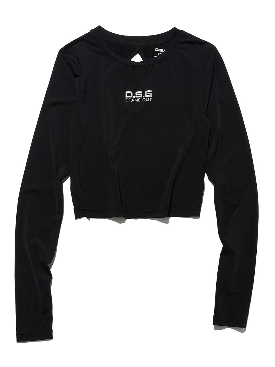 Disurge Motion Открытая спина Длинный рукав Black/M