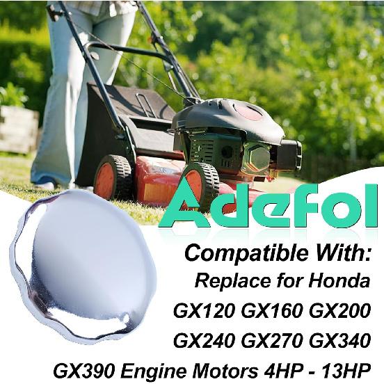 

Adefol 5pcs Gas Fuel Cap for Honda GX120 GX160 GX200 GX240 GX270 GX340 GX390 Replace 17620-ZH7-013 17620-ZH7-023