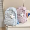 Schoolbag New Large Capacity Backpack Female Cute Small Fresh Casual Backpack Casual Star Girl Student School Bag