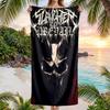 Slasher Prevail Black Metal Fashion Beach Towel: Ideal for Summer Adventures Soft, absorbent and quick drying suitable for swimming and bathing