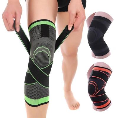 Sports Fitness Knee Pads Support Bandage Knee Support Brace Compression Sleeve Sports Protector Ligament Adjustable