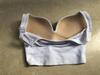 Women's Backless Sports Bra with Fixed Cup and Crossed Straps