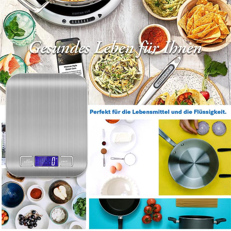 10000g/ 0.1g Electronic Scales Digital Kitchen Scale Coffee Balance Kitchens Accessories Bakeware Measuring Tools & Scales & Weight Precision