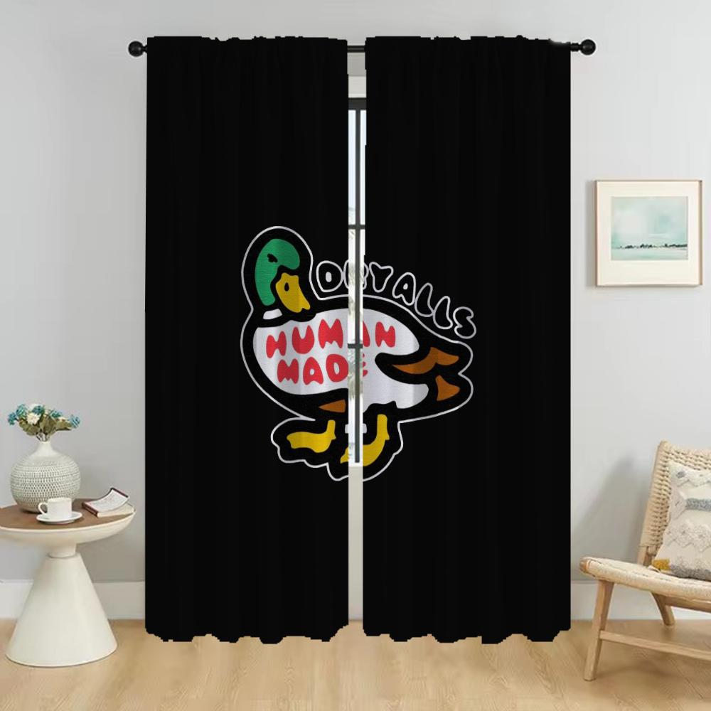 

Window Curtain for Room 2 Panel H-human Mades Tulle for Bedroom Anti-mosquito Curtains Home Interior Curtains Partition Shades W50xH70cmx2pcs-CL