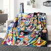 Sailor Moon Characters Beach Scene Cat Four Seasons Blanket Customized With Your Name Lightweight And Warm Perfect Gift For Home Office Camping Sofa