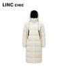 Jinyujie Women's Hooded Long Duck Down Puffer Jacket