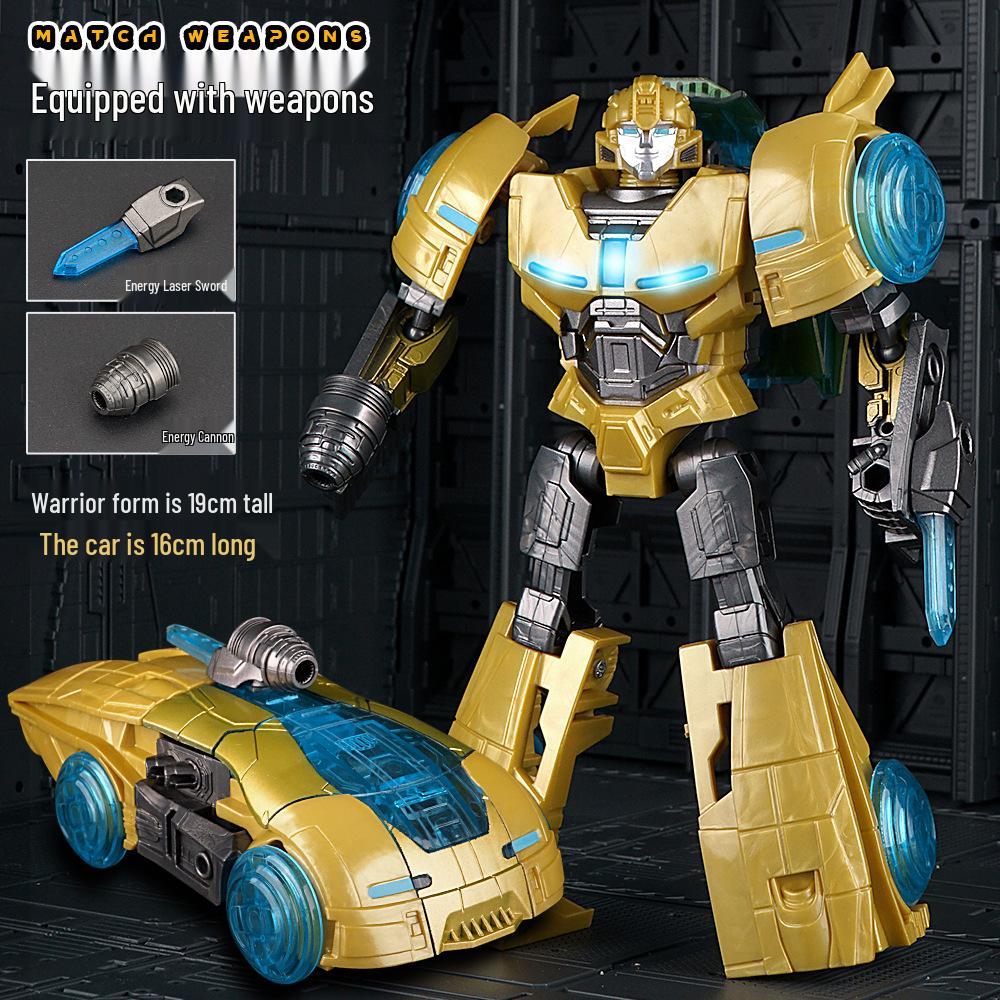 Transformable Wasp War God Robot Toy Car - Precision Engraved Boys  Gift