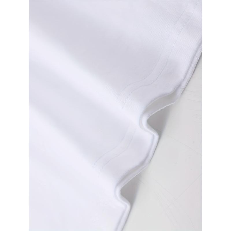 European sizes  Design Street Trending Style Casual Tee Men'S  Round Neck Short Sleeves T-shirt