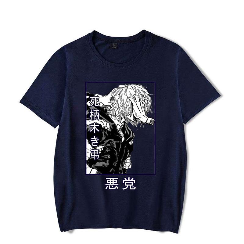 Hot Sales Shigaraki Tomura T Shirts Women Men Summer Cool Anime Short Sleeves Personality Harajuku T-shirt
