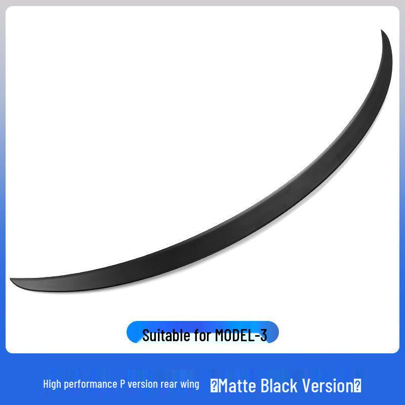 Tesla Model 3/Y High-Performance Carbon Fiber Rear Spoiler