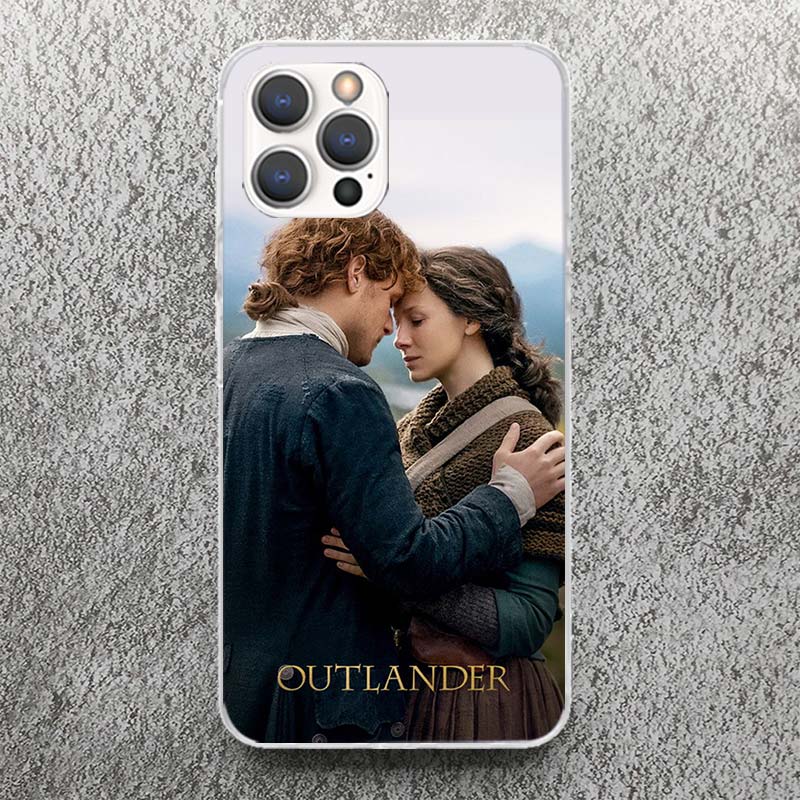 Outlander TV Phone Case For iPhone 17 16 15 14 13 12 11 Pro Max Mini Plus Air 7 SE 8 Soft Silicone Print Shell Funda For Apple I
