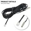NTCs Thermistor Temperature Sensor Waterproof Probe B3950 10K 1% Air Probe Air Conditioning Probe Wire Cable Probe 4*20mm