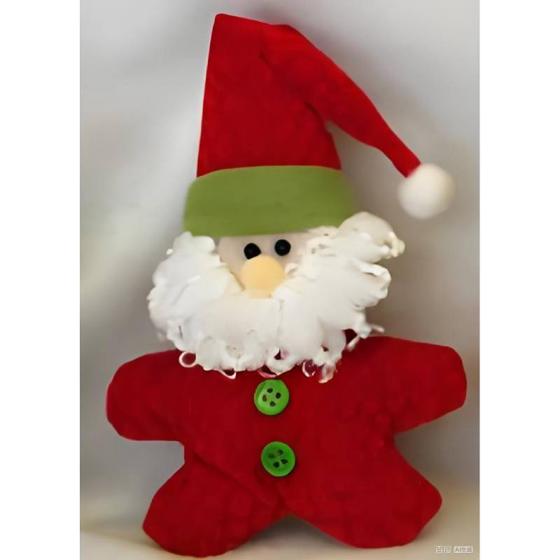 

Christmas Wood Ornaments With 3d Santa And Snowman For Holiday Decor