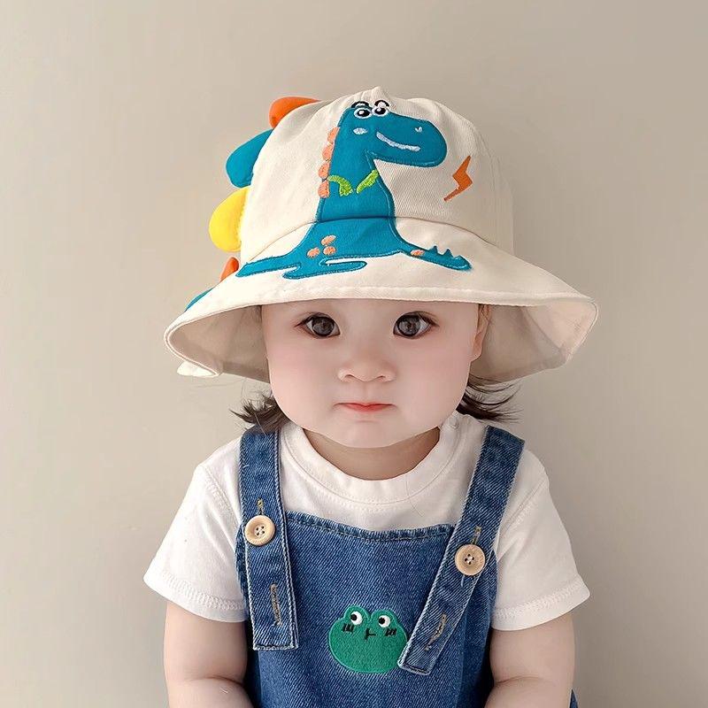 Adorable Kids' Sun Protection Bucket Hat for Spring, Summer, and Autumn