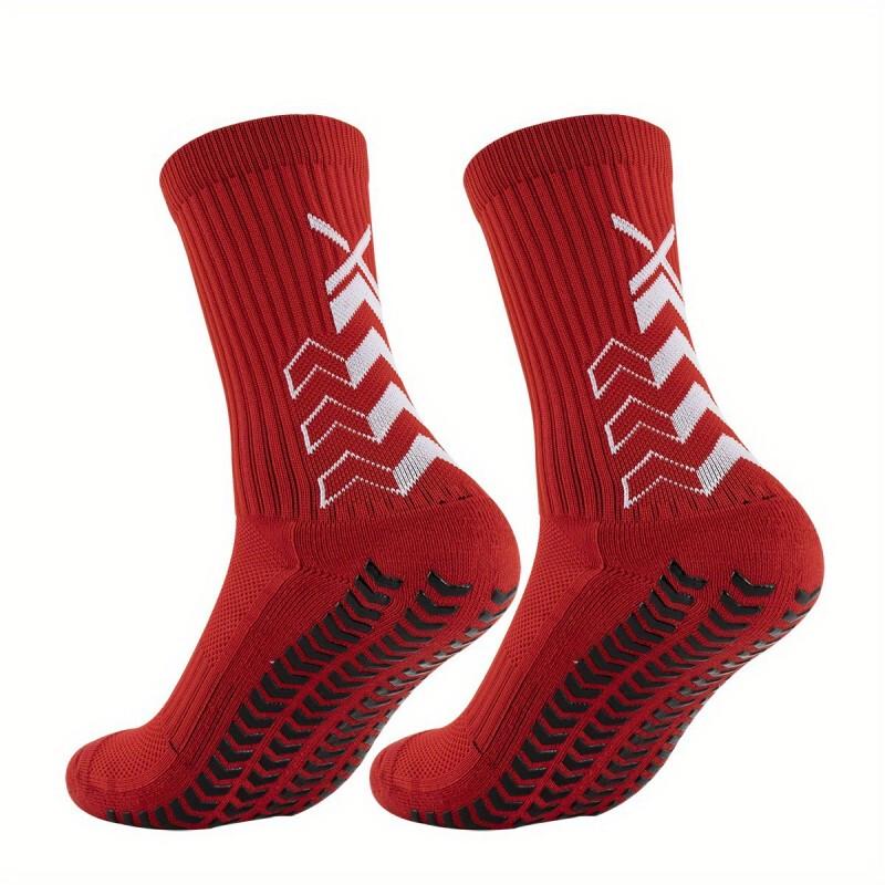 Men s Anti-Slip Mid-Calf Soccer Socks