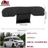 BAGARAATAN Side Door Armrest Set and for 200 Series Ace Armrests, Armrests, (Left Right) Hiace/Regius (Black Stitching)