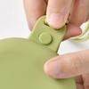 Custodia Portatile in Silicone per Dentiera Contenitore Multifunzione Drenante per Apparecchi Ortodontici Traspirante con Cordino Custodia Invisibile per Apparecchi Ortodontici