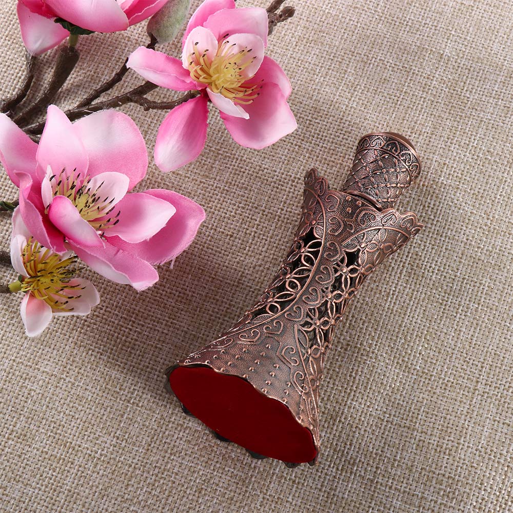 Dubai Metal Refillable Bottle Perfume Bottle Empty Cosmetics Container Essential Oil Dropper Bottle