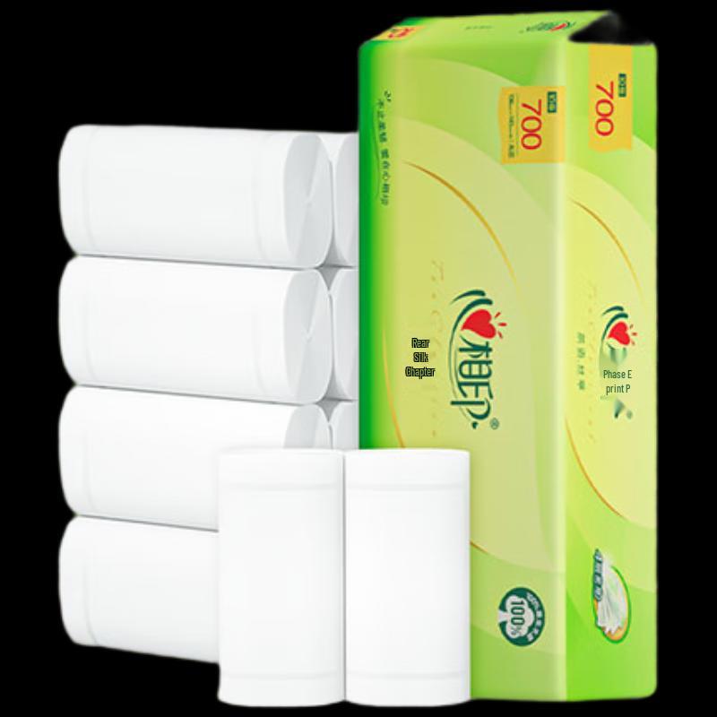 Heart Impressions Soft 4-Ply Coreless Toilet Paper