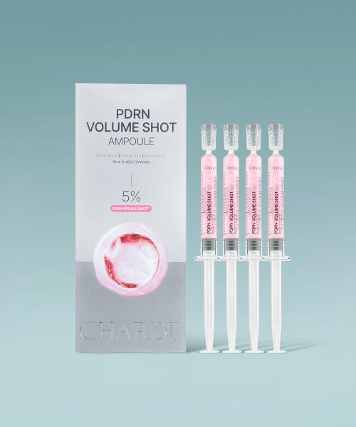 Kcosme Unisex Charde Pdrn Volume Shot Ampoule 3Ml X 4 Pack 1
