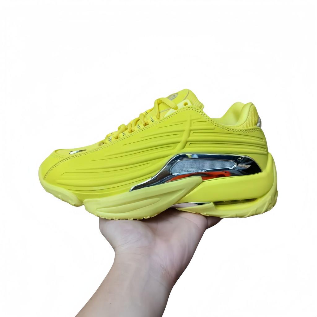 Air Cushion Thick Sole Vintage Basketball Shoes Shock Absorbing Sneakers for Men Women