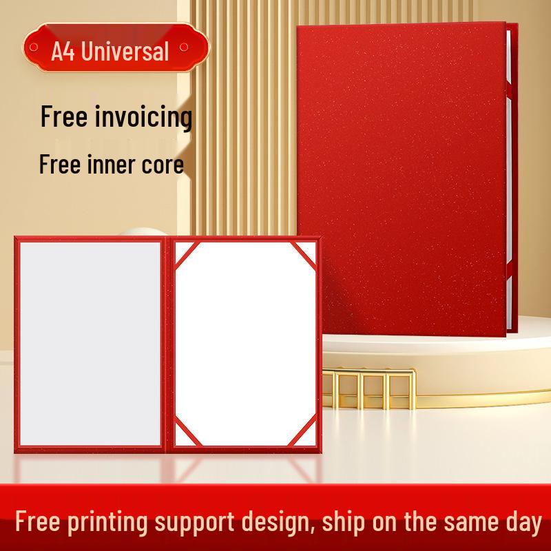 Gala Meeting Speech Manuscript Folder for Hosts