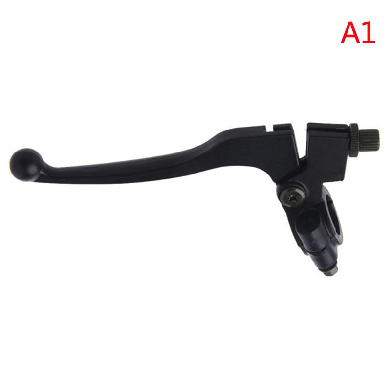 1 ks univerzální páky brzdové spojky na řídítka motocyklu, bubnová brzdová páka, sestava řídítek pro terénní jezdce na čtyřkolce
