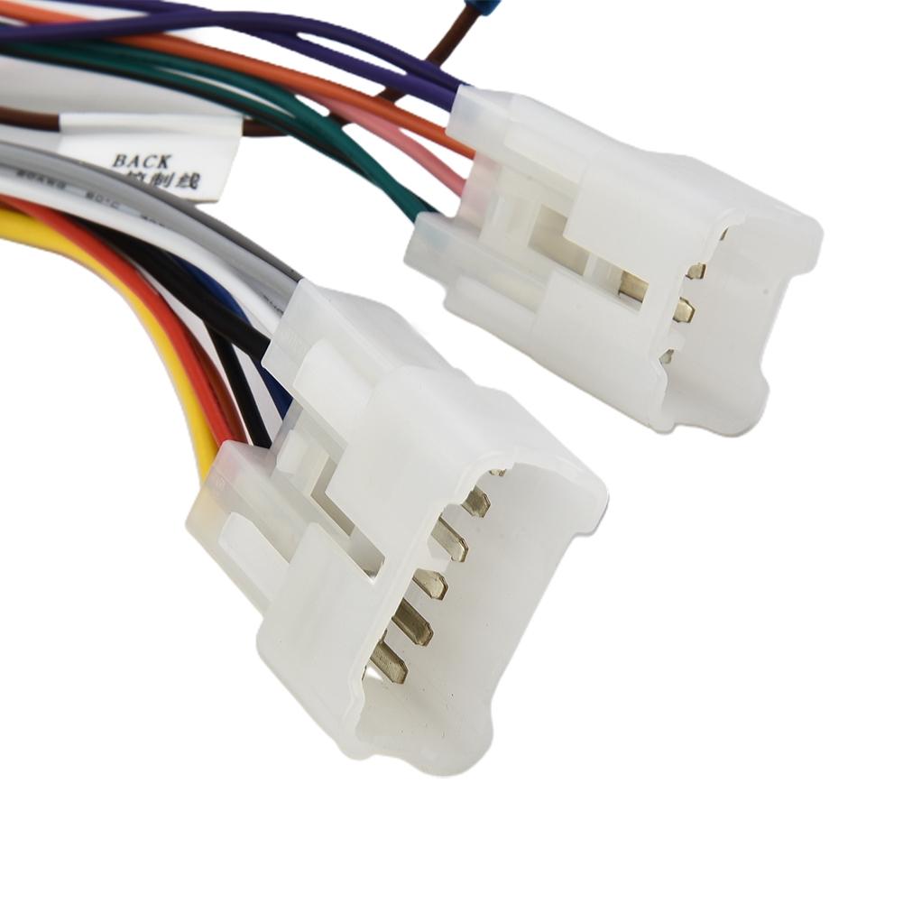Auto Stereo Wiring Harness Connectors For Toyota Radio Install Cable Plugs