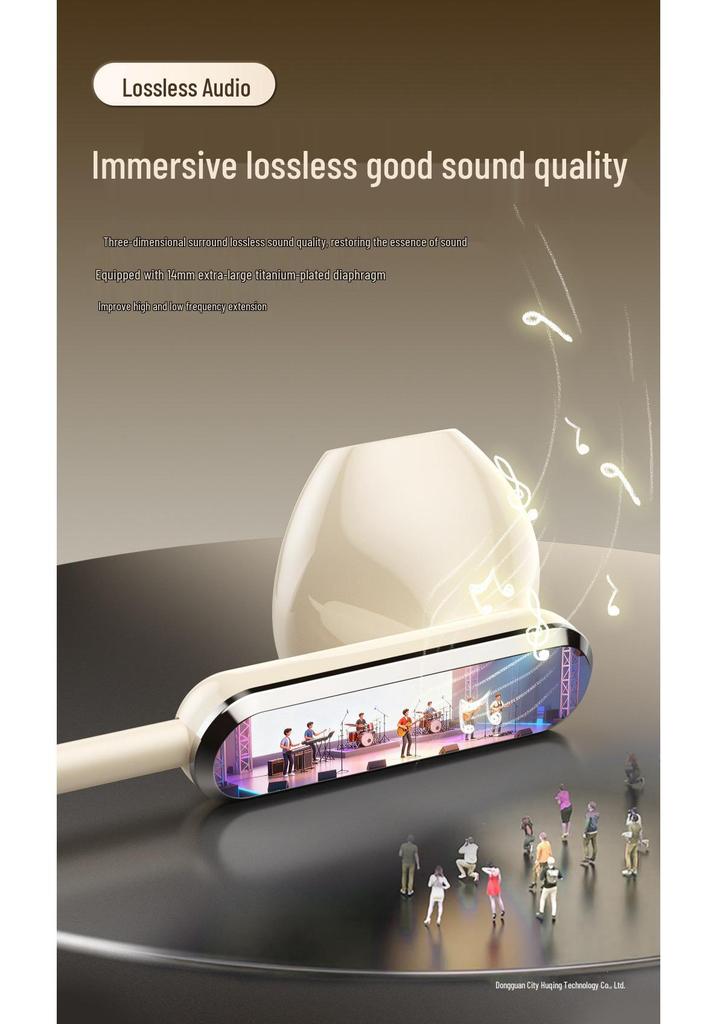 Wired Noise-Cancelling In-Ear Headphones with Type-C Interface - High-Quality Sound & Heavy Bass for Gaming and Music on Phones & Tablets