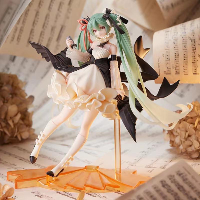 Singer Hatsune Hand-made Two-dimensional Beautiful Girl Model, 22cm