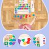 Kids Color Shape Sorting Toys Matching Learning Kindergarten Development Fine Motor Skill